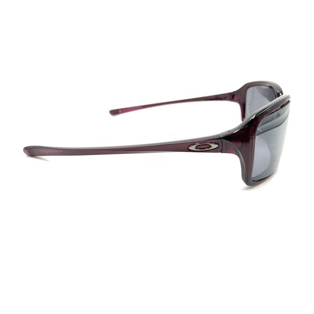 Oakley Translucent Purple Rectangle Wrap Sunglass… - image 4